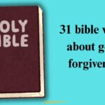 31 bible verses about god's forgiveness