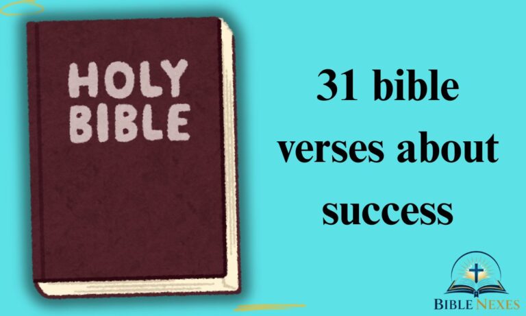 31 bible verses about success