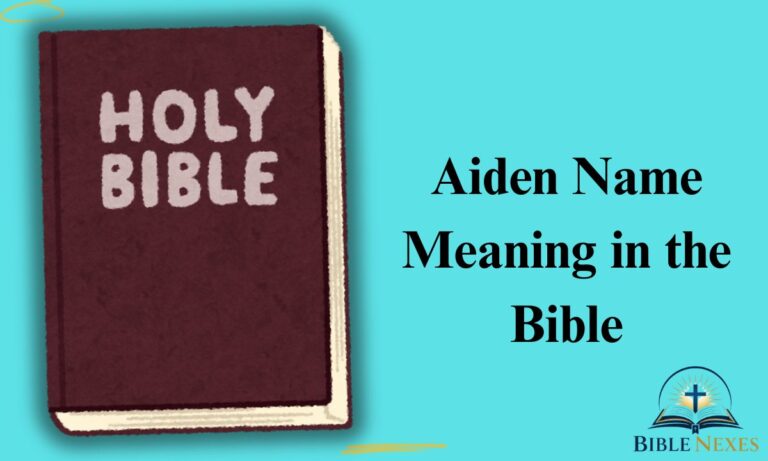 Aiden Name Meaning in the Bible