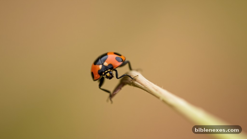 The Core Meaning of a Black Ladybug Encounter