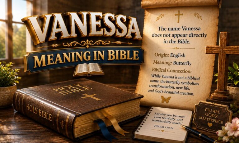 Vanessa Meaning in Bible