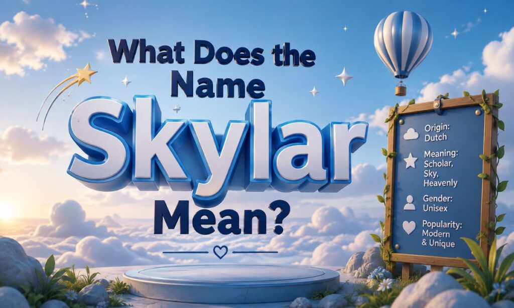 What Does the Name Skylar Mean?